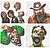 Dianas de Papel Temática Zombis, 24,76 x 22,86 cm, 20 uds G-99147 - imagem 1