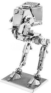 MMS261C2 : Maqueta 3d Metal Fascinations Star Wars At-st Montagem Sem Cola Nem Soldadura Maquetas 3d