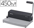 Fellowes Metal 25 Encadernadora Manual A4 de Espiral Metálico - Perfura até 10 Folhas - Encaderna até 450 Folhas