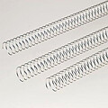 Argolas Espiral Metalicas Passo 5: 1 14mm Cx 100 Prata 1713088