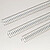 Argolas Espiral Metalicas Passo 5: 1 14mm Cx 100 Prata 1713088 - imagem 1
