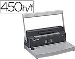 Fellowes Metal 50R Encadernadora Manual de Espiral Metálico A4 - Perfura até 12 Folhas - Encaderna até 450 Folhas - Passo do Espiral 5: 1 - Inclui Alicates