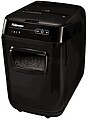 Destruidora de Documentos Automática Fellowes AutoMax 200C Corte em Partículas P-4 - Autoalimentação 200 Folhas, Manual 10 Folhas - Capacidade do Cesto 32L - Cor Preta 4653601
