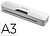 Fellowes Pixel A3 Plastificadora - Aquecimento em 3 Minutos - Adequado para capas de 80 a 125 micras - Cor Branco/Cinzento - imagem 1