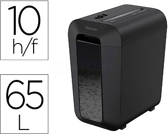 4400701 : Triturador de papel Fellowes LX65 Corte cruzado 4 ...