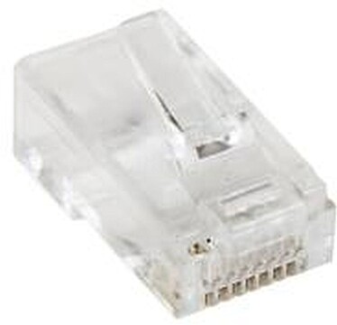 PAQUETE 50 UNIDADES CONECTORES RJ45