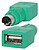 StarTech.com Adaptador de Raton USB tipo A Hembra a PS2 Macho Verde GC46FM - imagem 1