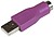 Adaptador PS/2 Minidin a USB a - imagem 1