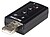 Tarjeta de Sonido 7 1 Virtual USB e - imagem 1