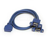 Extensor 50CM 2 Puertos USB 3.0 PA