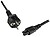 Startech Cable de Alimentación para Portátil Schuko CEE7 a IEC320 C5 Hoja de Trébol 2m PXTNB3SEU2M - imagem 1