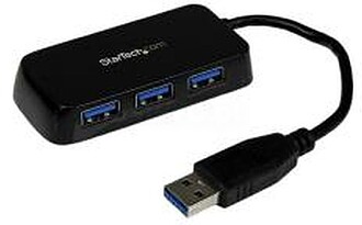 HUB USB 3.0 4 PUERTOS NEGRO