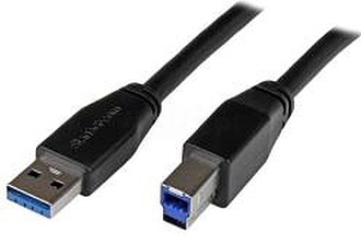 str-USB3SAB5M : 5M ACTIVE USB 3.0 A TO B : CABLE USB 3.1 GEN...