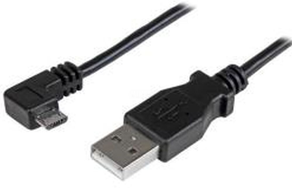 Cable 1M Micro USB Acodado