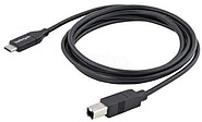 Cable 2M USB-C a USB B Macho