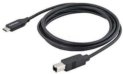 CABLE 2M USB-C A USB B MACHO