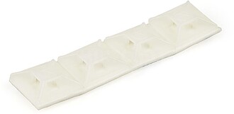 CBMCTM1 : 100 PACK OF SELF-ADHESIVE CABLE : TIE MOUNTS SMALL