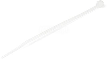 str-CBMZT4N : 100 PACK 4 CABLE TIES -WHITE : NYLON ZIP TIE WRAPS UL TAA