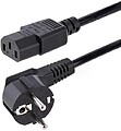 Cable 1M de Alimentacion UE : Schuko a C13 18AWG Ordenador 713E-1M-POWER-CORD