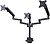 Soporte para 3 Monitores 3MP2AG-MONITOR-ARM - imagem 1