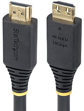HDMI2-CABLE-GRIP-15F: CABO HDMI DE ALTA VELOCIDADE: CONECTORES DE 4,5 M COM ADERÊNCIA