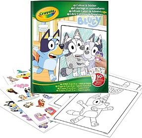 SS57486 : Crayola - Folhas de Colorir Bluey + stickers