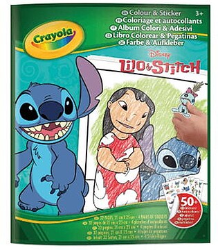 SS58553 : Crayola - Folhas de Colorir Lilo & Stitch + stickers