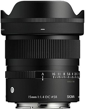 SI406965 Sigma OBJECTIVA 15mm/1.4 (C) DC E-Mount