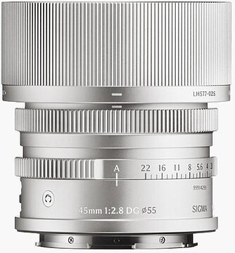 SI36S969 Sigma 45mm F/2.8 (C) DG Silver L-mount