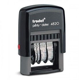 5724820 : Datador 4mm Autotintavel Trodat 4820 Almofada Pret...