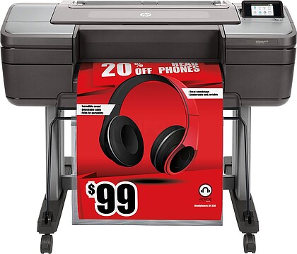 T8W15A#B19 Traçador hp designjet z6 postscript a1 - usb - vermelho