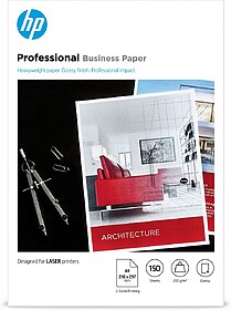 7MV83A : HP Professional Glossy Paper - Brilhante - A4 (210 ...