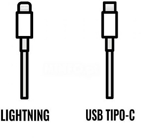MW2R3ZM/A Cabo USB tipo C para Lightning Apple 2m - macho - ...