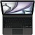 Apple Magic Keyboard - Teclado e pasta de folio - com trackpad - Apple Smart connector - QWERTY - Português - preto - para 13-inch iPad Air (M2, M3) MGYY4PO/A - imagem 1