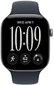 Apple Watch Series 12/ GPS/ Cellular/ 46mm/ Cinza Espacial/ Bracelete Desportiva Azul Marinho (M/L) MJG74QL/A