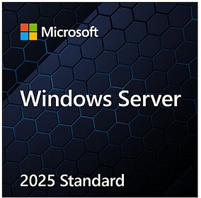 EP2-25195 : OEM WinServer Standard 2025 PT DVD 16 Cr