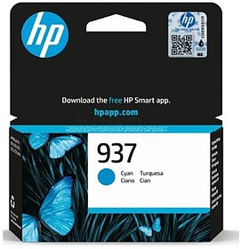 Cartucho de Tinta Original HP 937 Ciano - 4S6W2NE