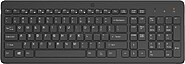 HP 225 - Teclado - 2.5-zone layout - sem fios - 2.4 GHz - Português - preto 805T1AA#AB9