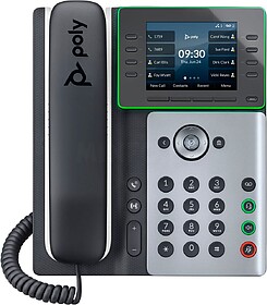 82M92AA : Poly Edge E300 - Telefone VoIP com identificação...