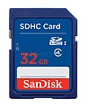SanDisk Standard - Cartão SDHC : 32 GB - Class 2 SDSDB-032G-B35