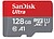 Micro SD Sandisk 128GB Ultra microSDXC 100MB/s Classe 10, UHS-I SDSQUNR-128G-GN3MA - imagem 1