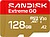 SanDisk Extreme GO Microsd Uhs-I 128GB Microsd 240MB/S(R)/ 120MB/S(W) SDSQXGN-128G-GN6MN - imagem 1