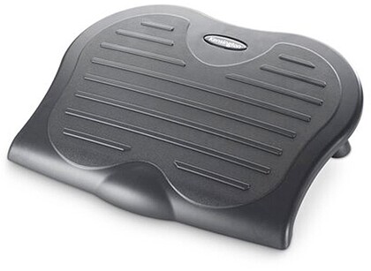 Kensington Reposapés Solesaver - Três Opções de Inclinação - Painel de Fixação Contornado - Plataforma Generosa - Eleva as Pernas - Preto