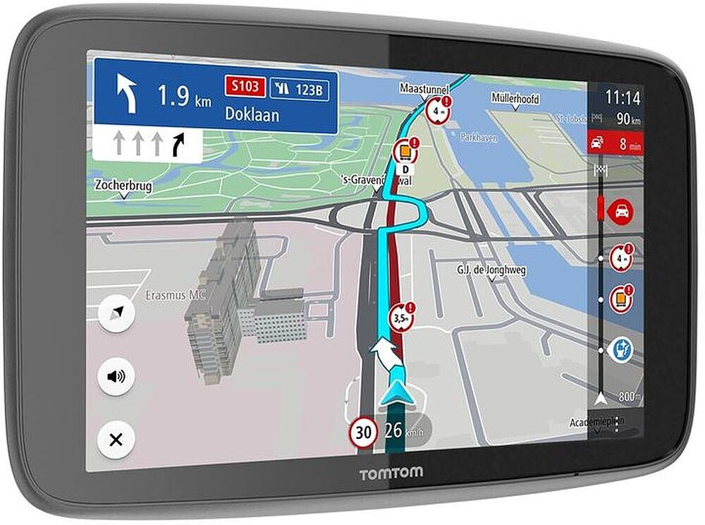 GPS TomTom GO Expert Plus 7 polegadas Bluetooth Wi-Fi mapas do mundo LTM 1YD7.002.20