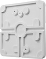 Caixa de conexão rígida para caixa de suporte - Apto para uso exterior - Permite a passagem do cabo no seu interior - Fabricada em plástico CBOX-BC02-BASE