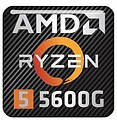 Processador AMD Ryzen 5 5600X AM4 3.7GHz 6 Núcleos 100-100000065BOX