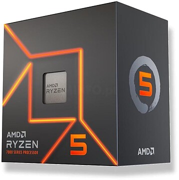 100-100001900BOX Processador amd ryzen 5 7400 6 núcleos 3.3ghz am5 box
