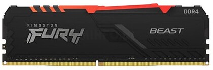 KF432C16BB2AK2/16 : Kit de 16GB 3200 DDR4 DIMM FURY Beast RGB