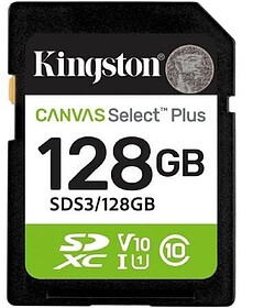 SDS3/128GB Cartão de Memória Kingston CANVAS Select Plus 1...