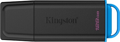 DTXG2/128GB : KINGSTON PEN 128GB USB 3.2 GEN1 DATATRAVELER EXODIA BLACK/BLUE